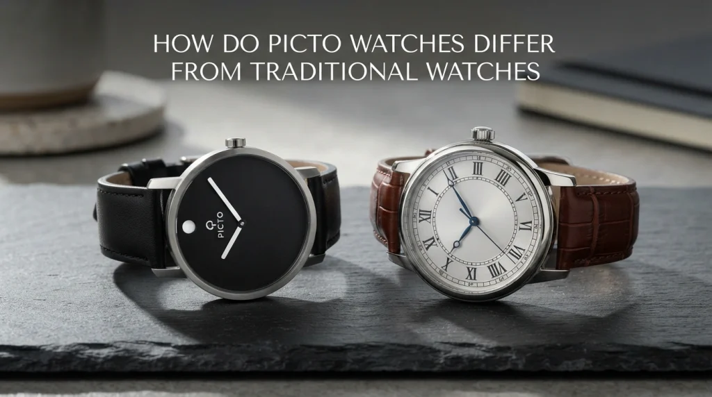 How Do Picto Watches Differ From Traditional Watches