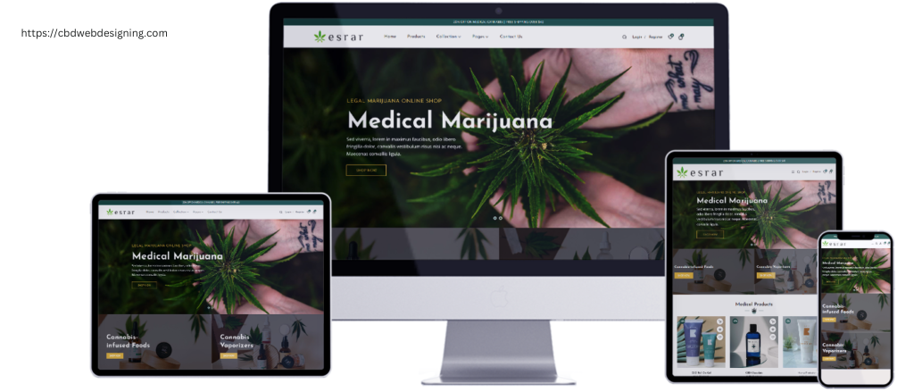 CBD website design