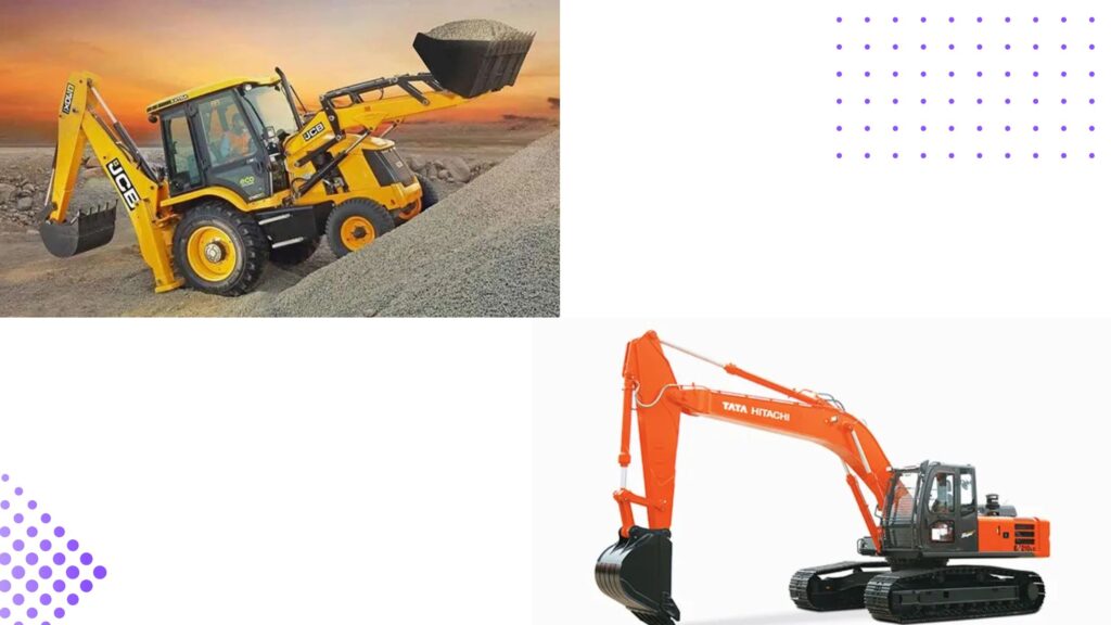 Enhance Construction Efficiency: Tata and JCB Machines