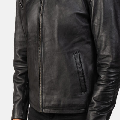 Discover the Alex Black Leather Biker Jacket – Limited Edition