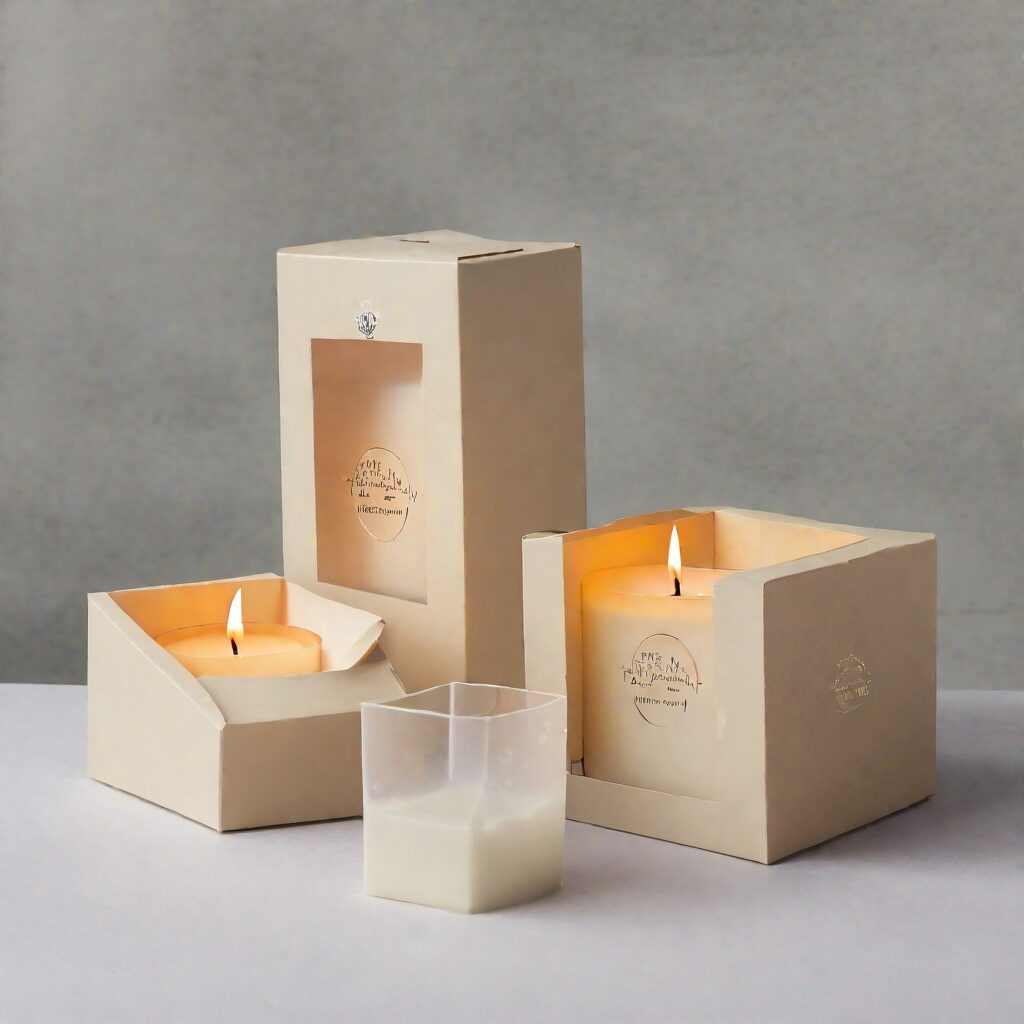 Folding Carton Candle Boxes