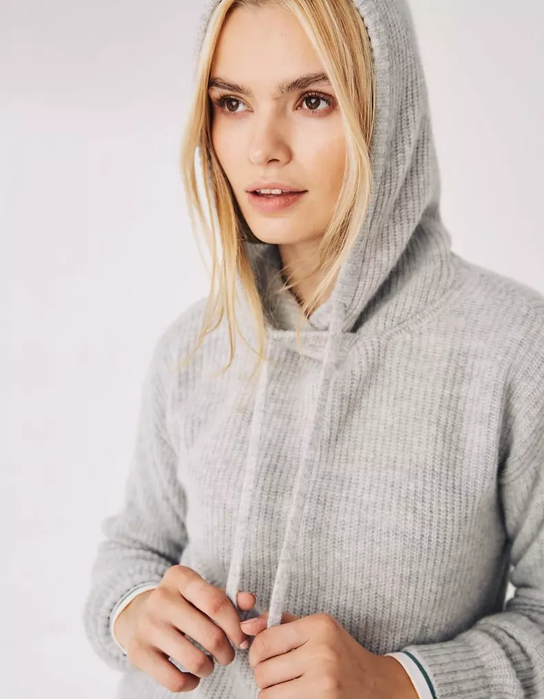 cashmere hoodie women's