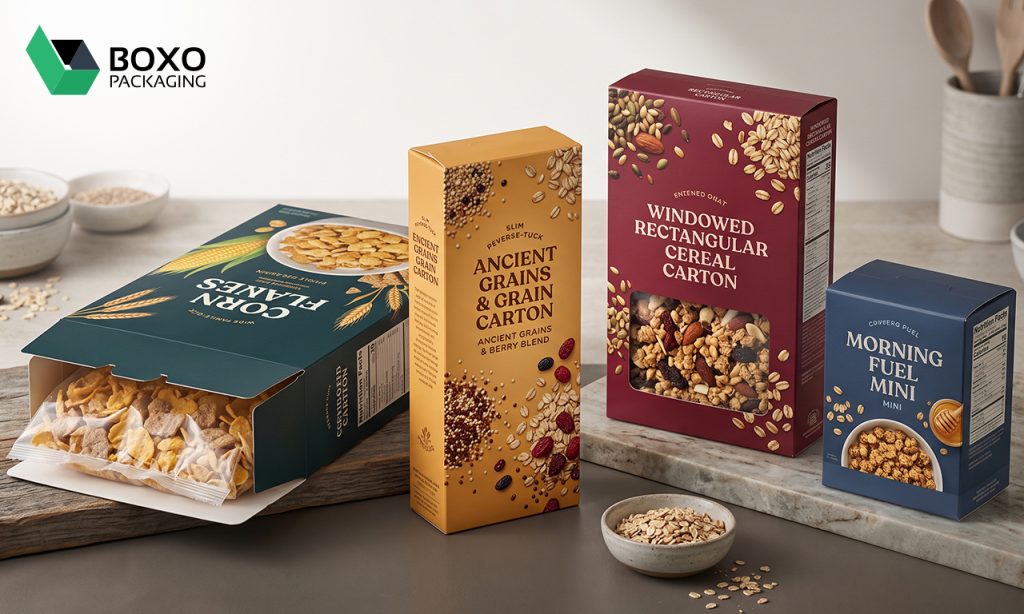 Printed Cereal Boxes