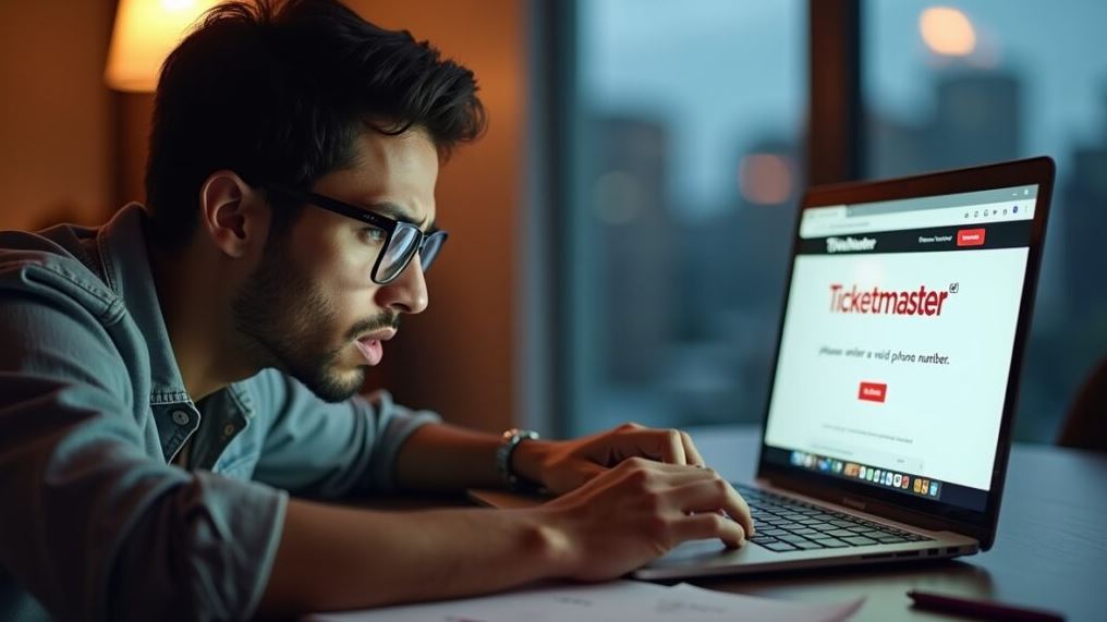 Overcoming Ticketmaster’s “Please Enter a Valid Phone Number” Error: Top Fixes